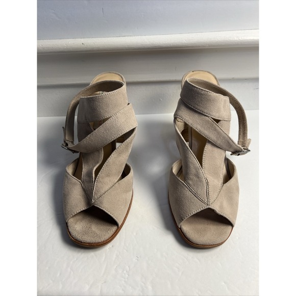 Chinese Laundry Shoes - Kristen Cavallari By Chinese Laundry Laura Suede Chunky Heal Sandal Size 10 Y2K